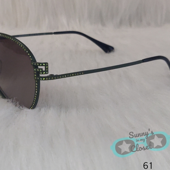 Versace Matte Green Sunglasses 😎 VE 2171 🔥Fire🔥 - Picture 4 of 7